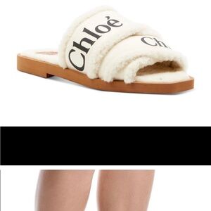 Chloe Sherpa sandal